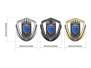 Dacia Metall Emblem Abzeichen Max Design Solide